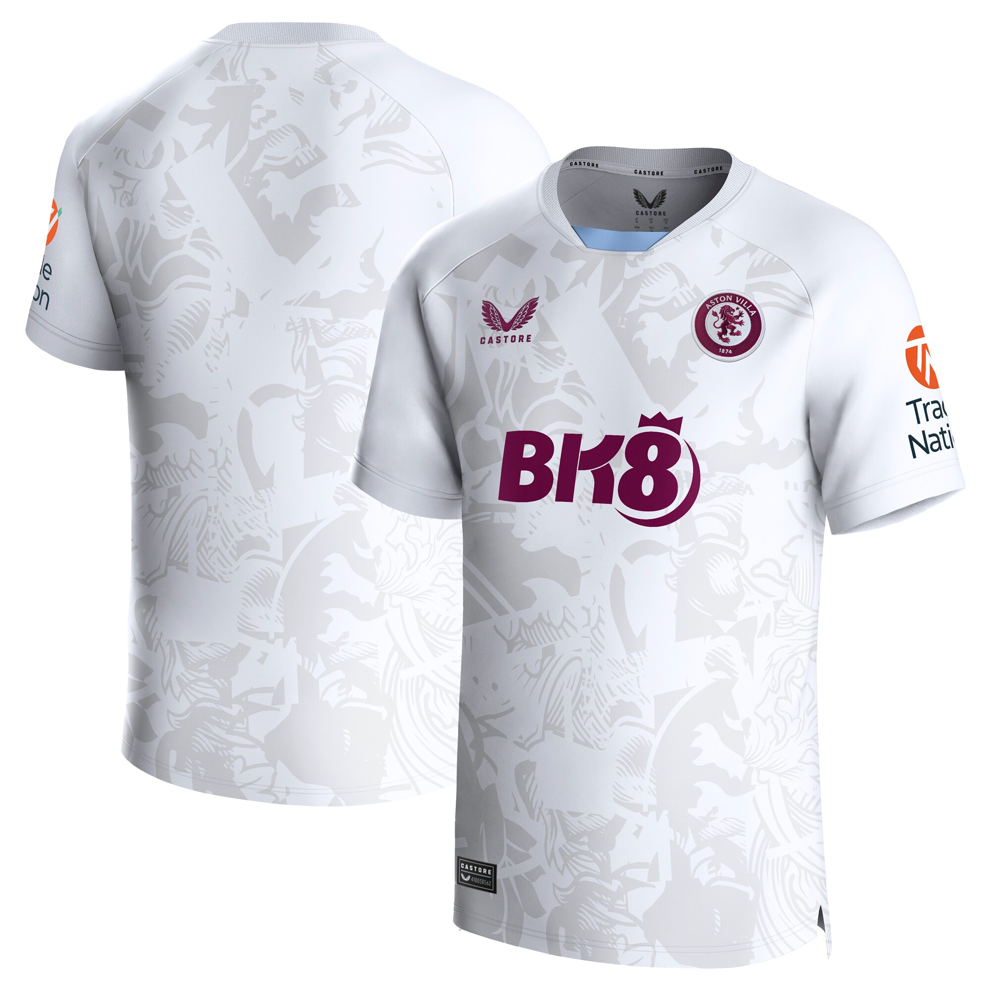 aston villa castore away shirt 2023-24 with custom printing Collection - Aston Villa Fan Shop Official Gear