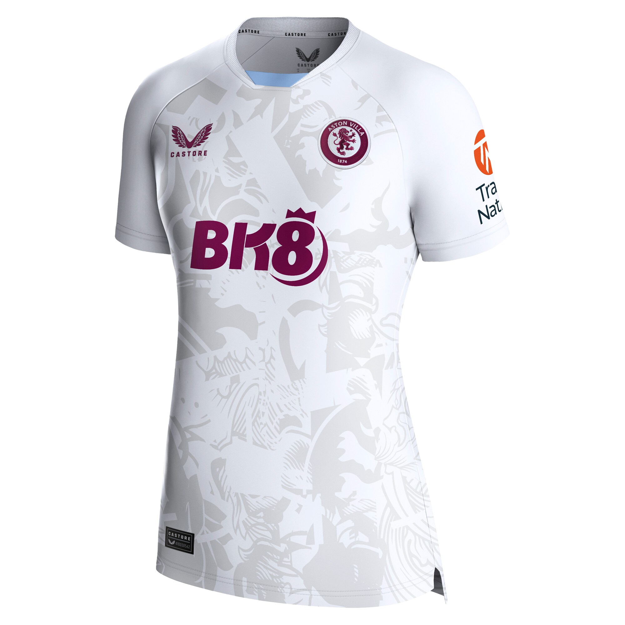 aston villa castore away shirt 2023-24 – womens with custom printing Collection - Aston Villa Fan Shop Official Gear