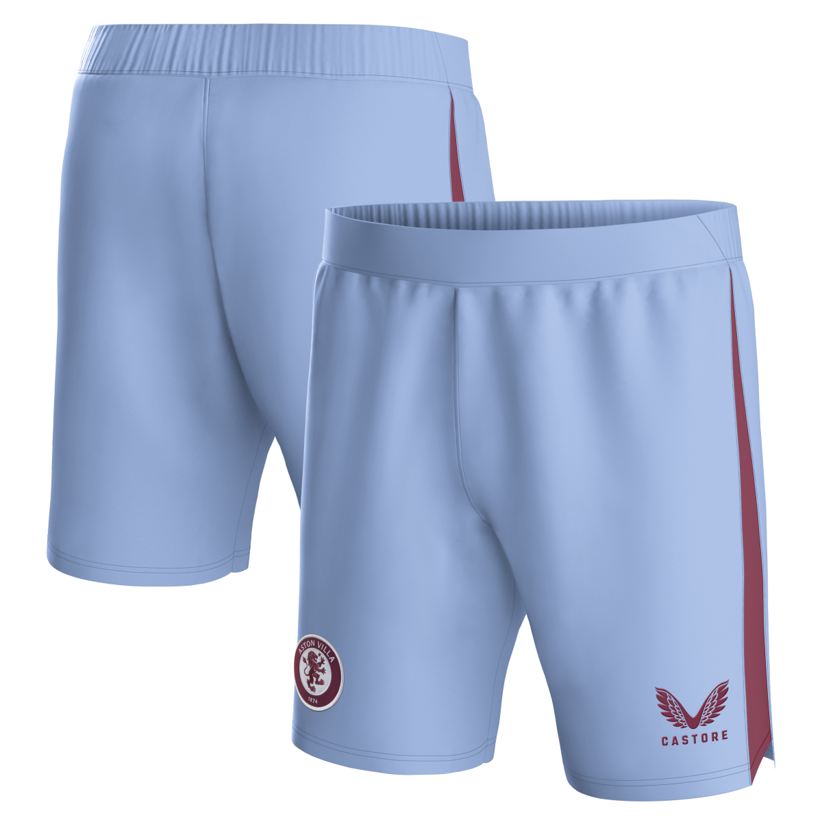 aston villa castore away shorts 2023-24 – kids with custom printing Collection - Aston Villa Fan Shop Official Gear