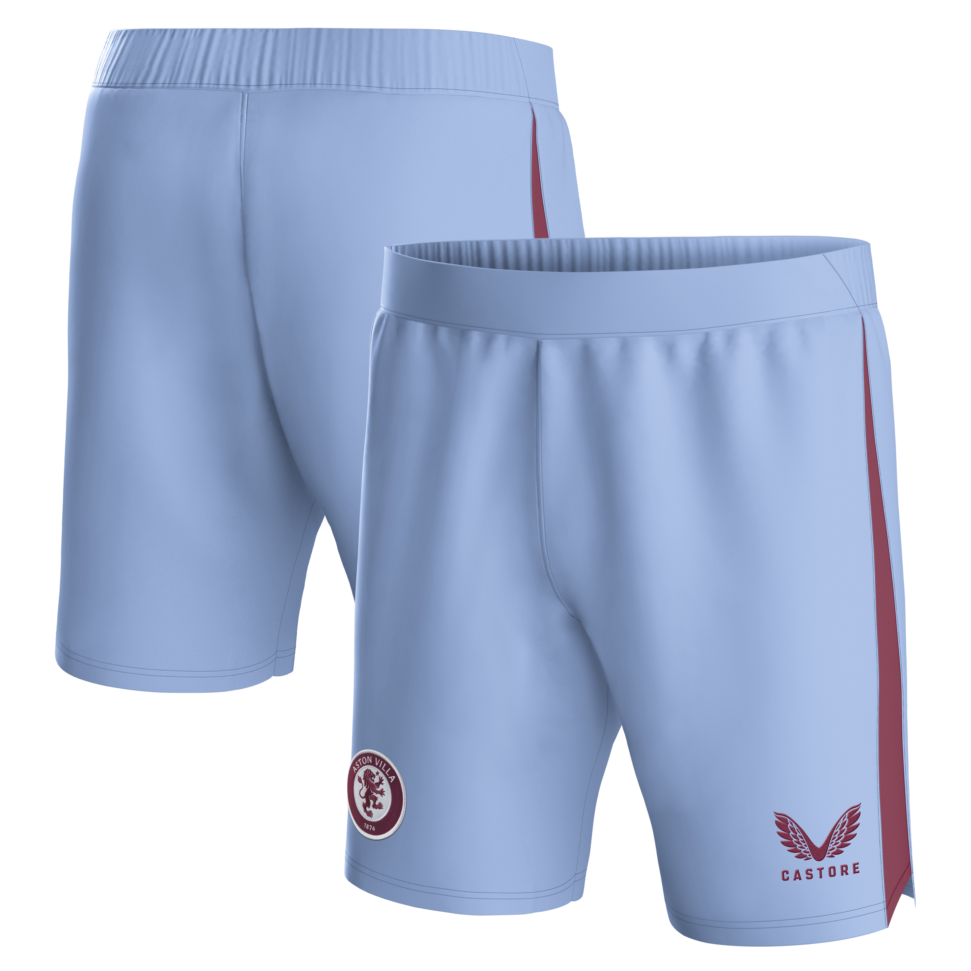 aston villa castore away shorts 2023-24 – kids with custom printing Collection - Aston Villa Fan Shop Official Gear