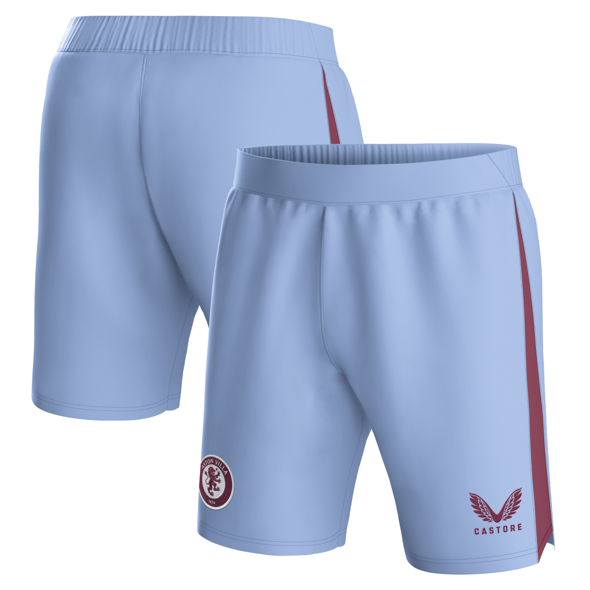 aston villa castore away shorts 2023-24 with custom printing Collection - Aston Villa Fan Shop Official Gear
