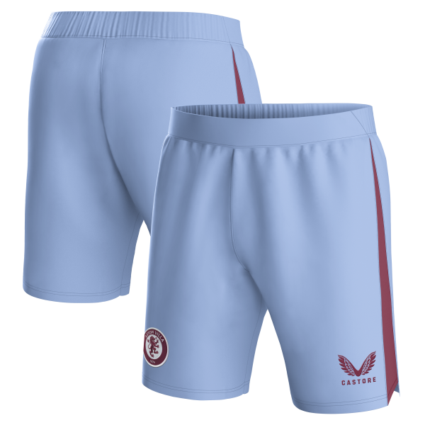 aston villa castore away shorts 2023-24 with custom printing Collection - Aston Villa Fan Shop Official Gear