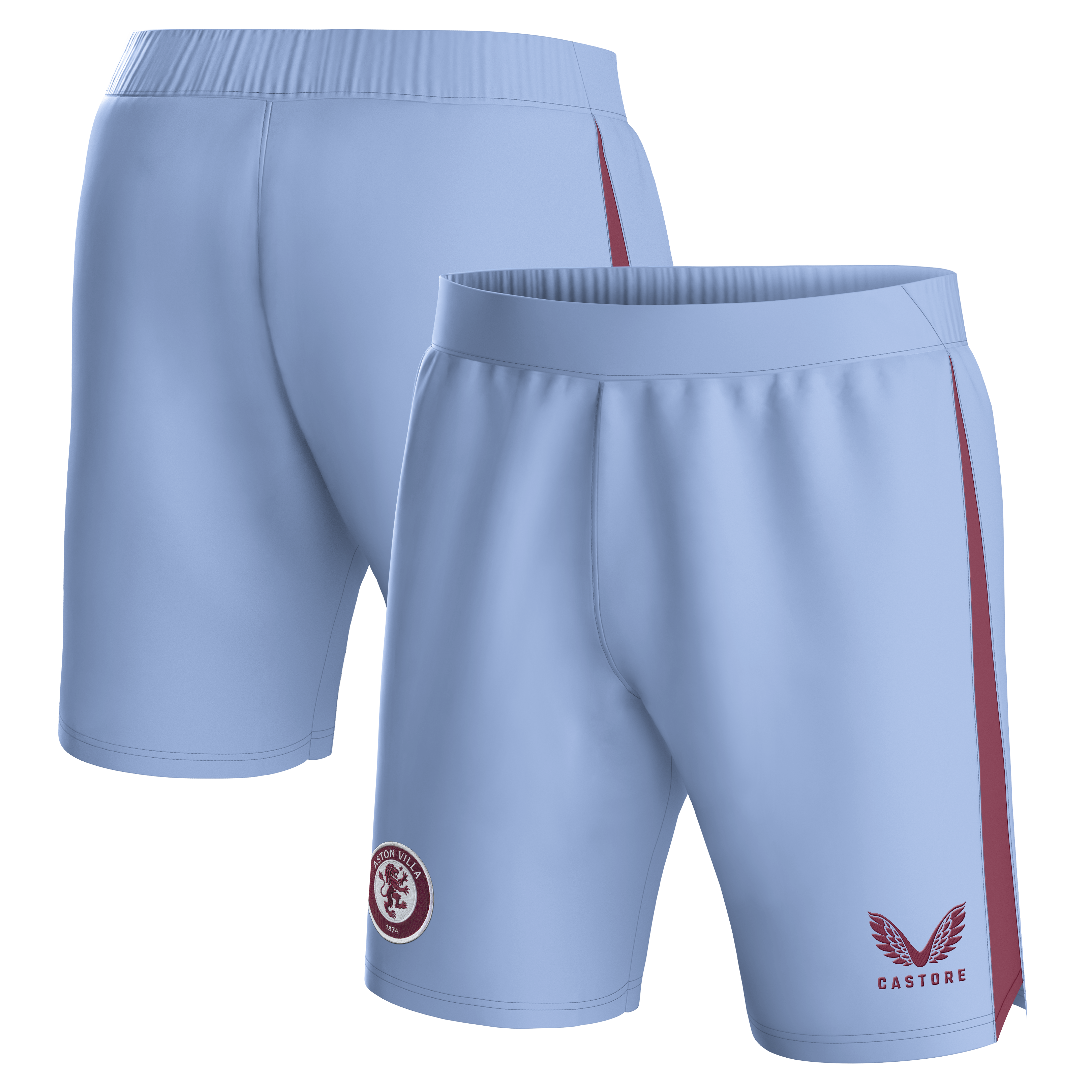 aston villa castore away shorts 2023-24 with custom printing Collection - Aston Villa Fan Shop Official Gear