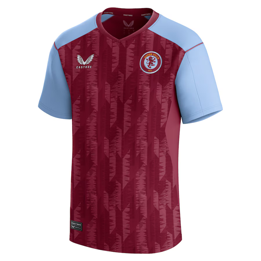 aston villa castore home shirt 2023-24 – kids with custom printing Collection - Aston Villa Fan Shop Official Gear