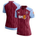 aston villa castore home shirt 2023-24 – womens with custom printing Collection - Aston Villa Fan Shop Official Gear