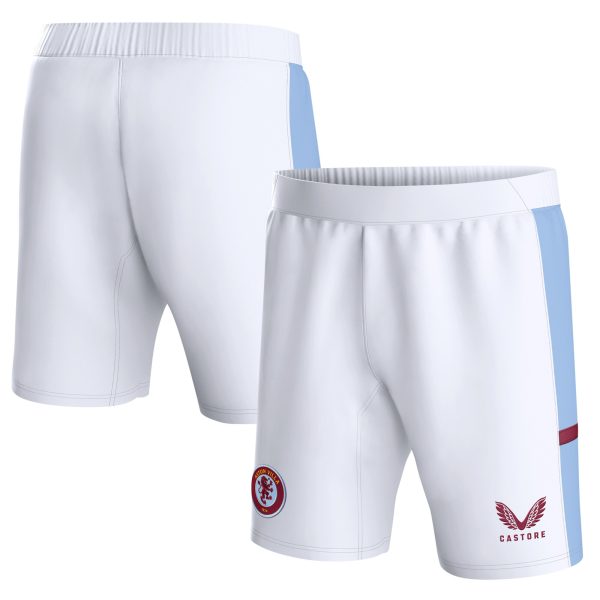 aston villa castore home shorts 2023-24 – kids with custom printing Collection - Aston Villa Fan Shop Official Gear