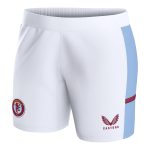 aston villa castore home shorts 2023-24 – womens with custom printing Collection - Aston Villa Fan Shop Official Gear