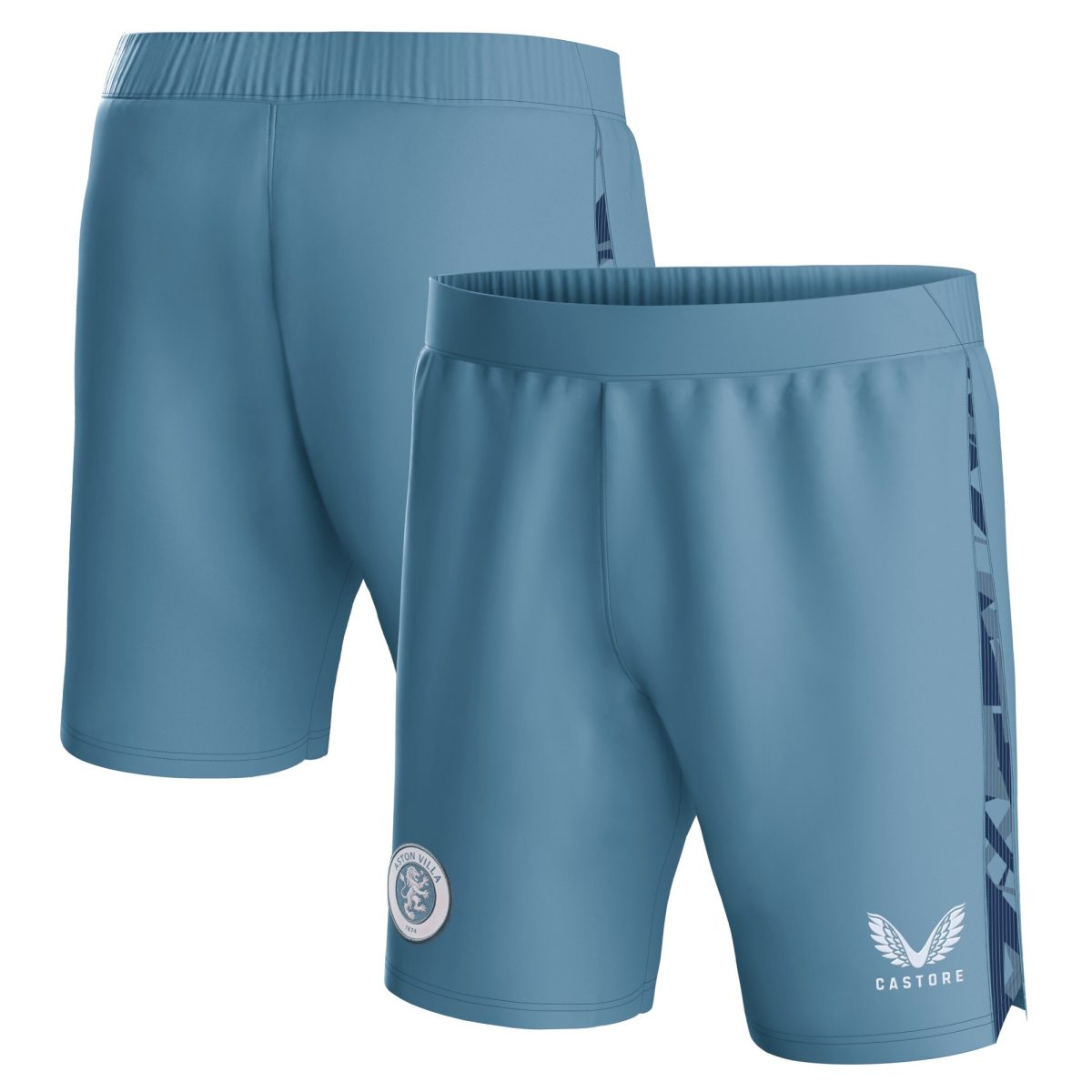 aston villa castore third shorts 2023-24 – kids with custom printing Collection - Aston Villa Fan Shop Official Gear