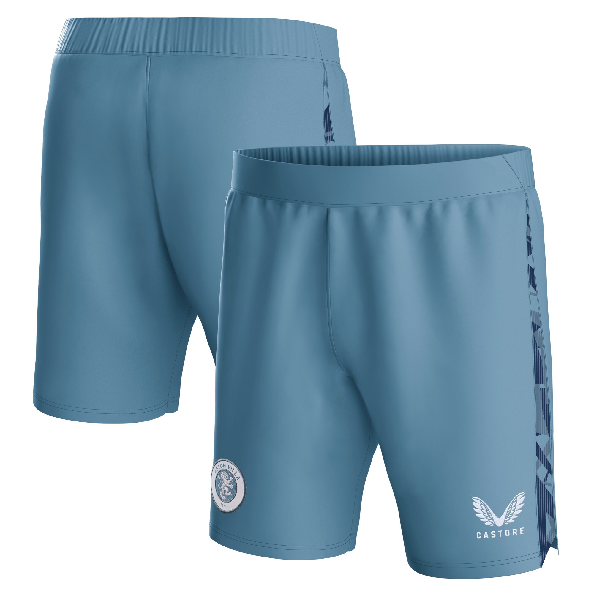 aston villa castore third shorts 2023-24 – kids with custom printing Collection - Aston Villa Fan Shop Official Gear