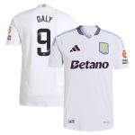 aston villa wsl adidas away authentic shirt 2024-25 with daly 9 printing Collection - Aston Villa Fan Shop Official Gear