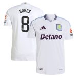 aston villa wsl adidas away authentic shirt 2024-25 with nobbs 8 printing Collection - Aston Villa Fan Shop Official Gear