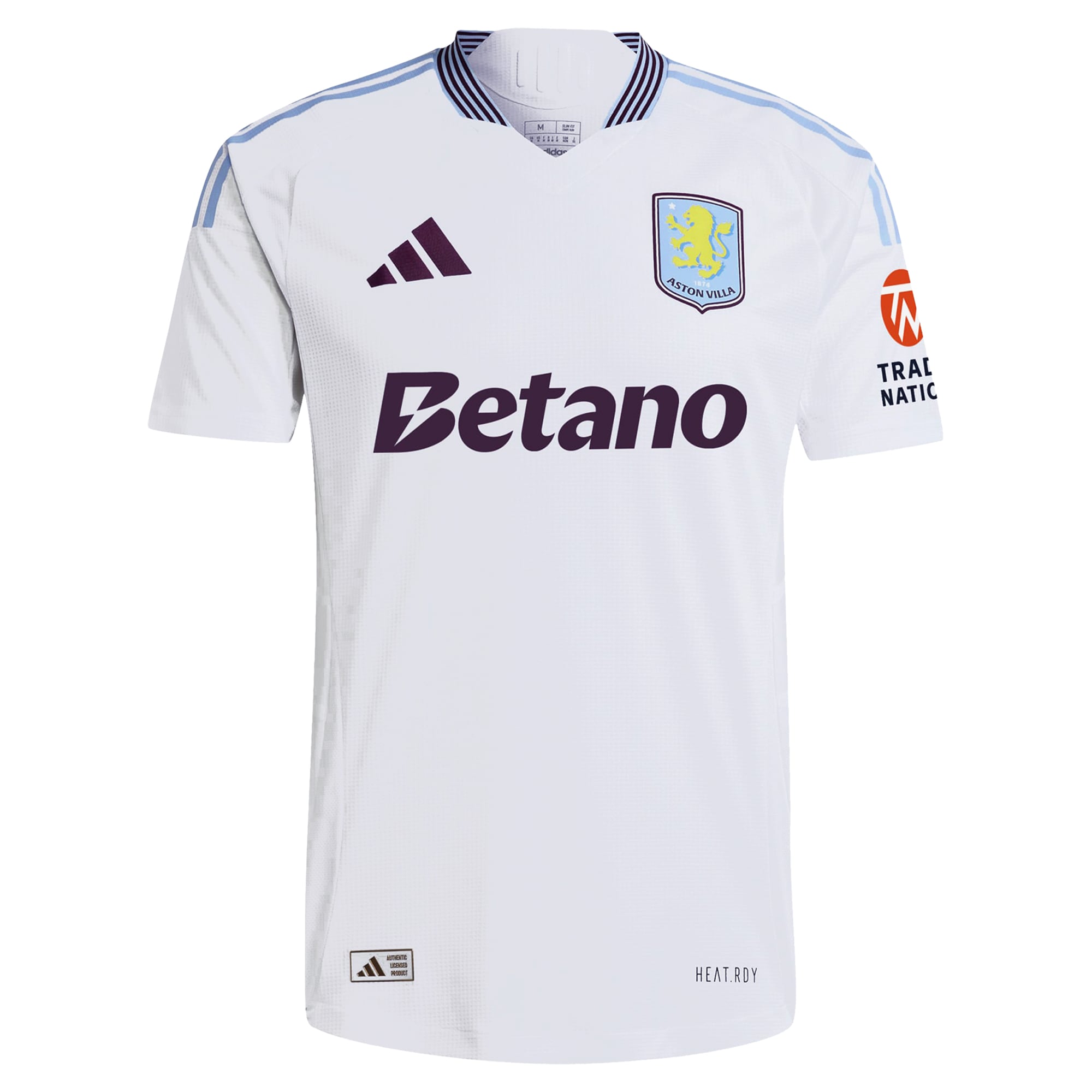aston villa wsl adidas away authentic shirt 2024-25 with nobbs 8 printing Collection - Aston Villa Fan Shop Official Gear
