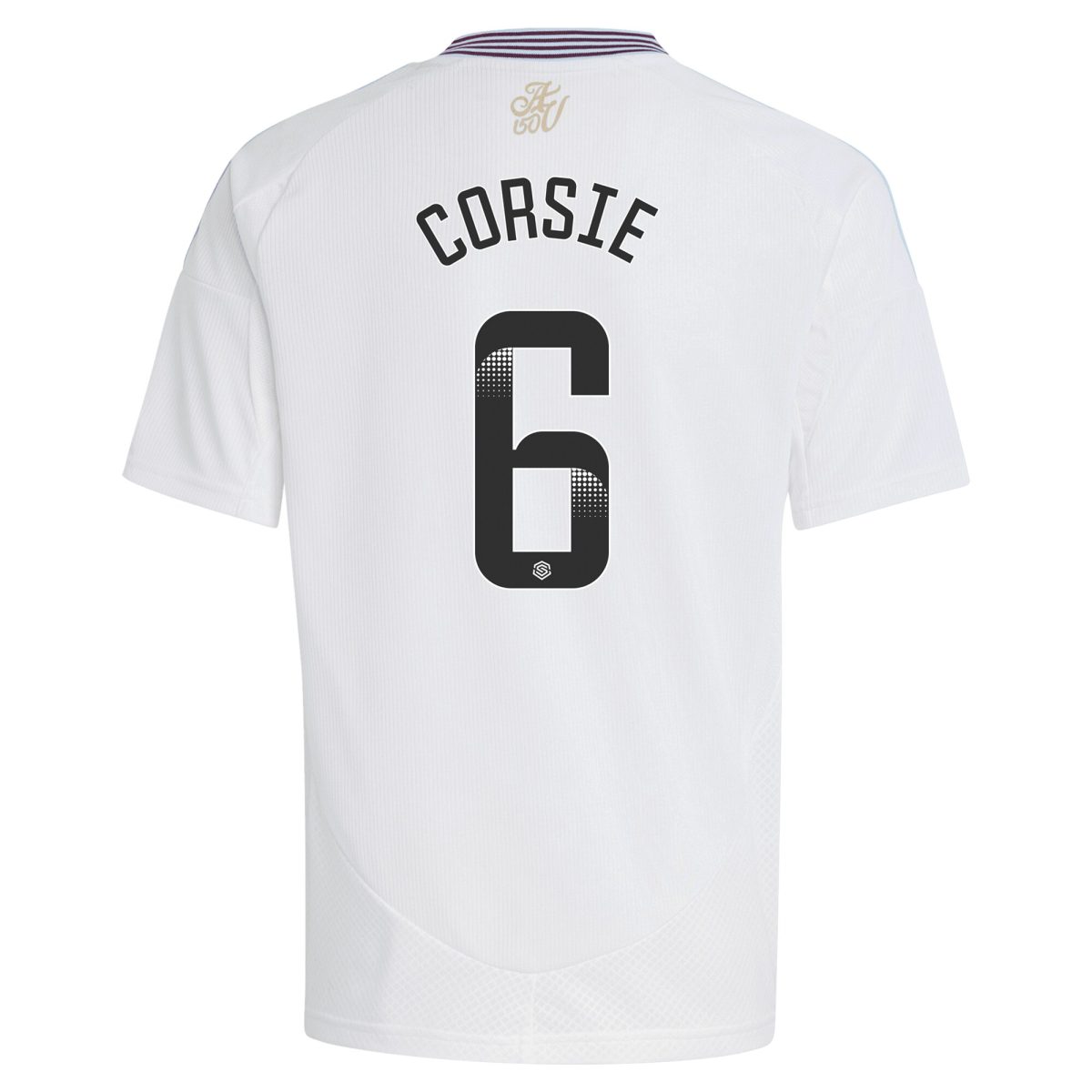 aston villa wsl adidas away shirt 2024-25 – kids with corsie 6 printing Collection - Aston Villa Fan Shop Official Gear