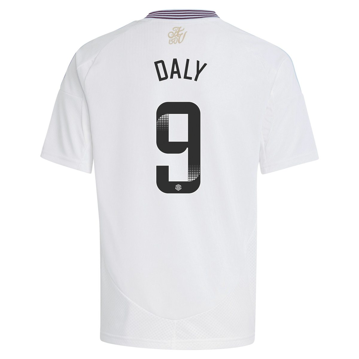 aston villa wsl adidas away shirt 2024-25 – kids with daly 9 printing Collection - Aston Villa Fan Shop Official Gear
