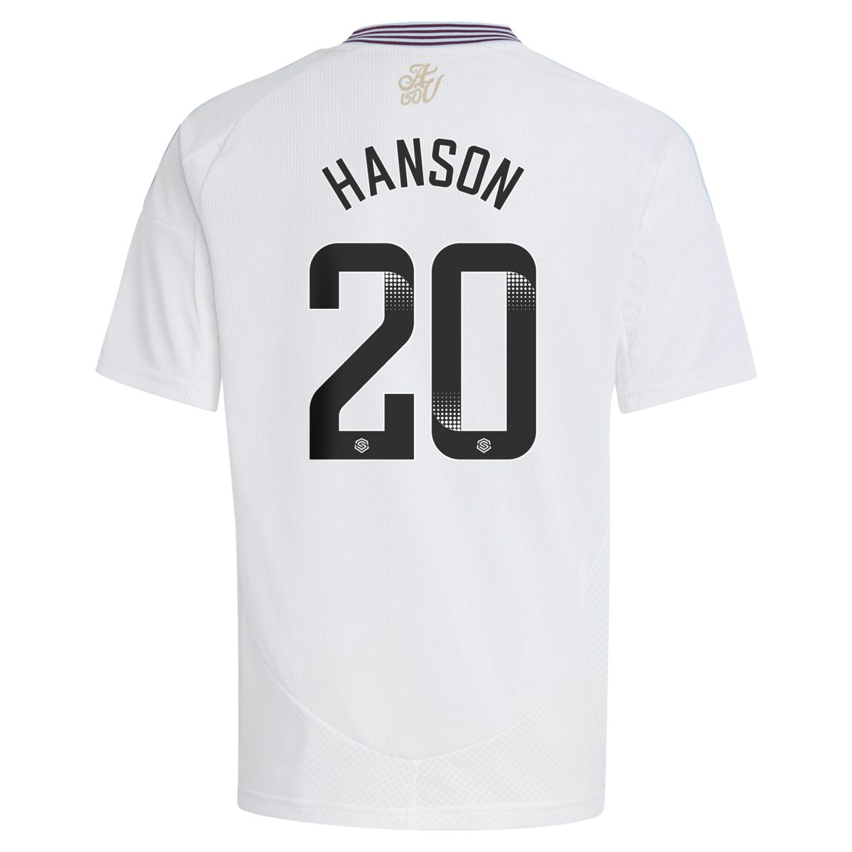 aston villa wsl adidas away shirt 2024-25 – kids with hanson 20 printing Collection - Aston Villa Fan Shop Official Gear