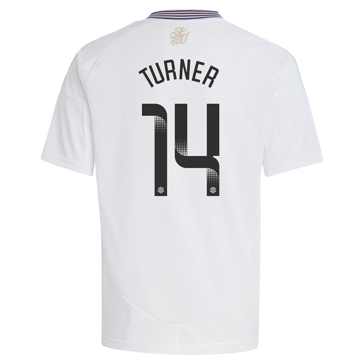 aston villa wsl adidas away shirt 2024-25 – kids with turner 14 printing Collection - Aston Villa Fan Shop Official Gear