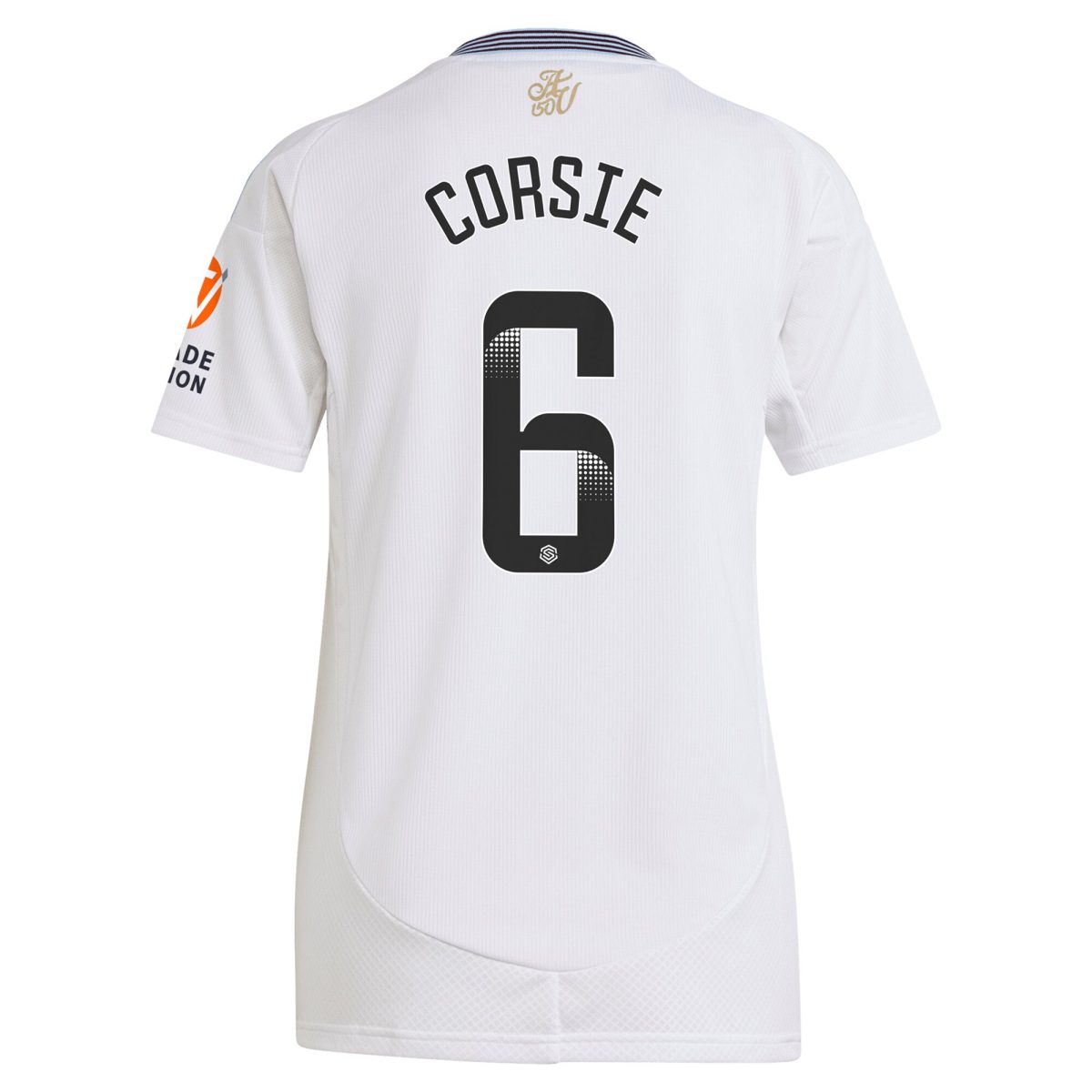 aston villa wsl adidas away shirt 2024-25 – womens with corsie 6 printing Collection - Aston Villa Fan Shop Official Gear