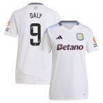 aston villa wsl adidas away shirt 2024-25 – womens with daly 9 printing Collection - Aston Villa Fan Shop Official Gear