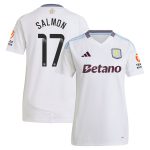 aston villa wsl adidas away shirt 2024-25 – womens with salmon 17 printing Collection - Aston Villa Fan Shop Official Gear