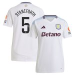 aston villa wsl adidas away shirt 2024-25 – womens with staniforth 5 printing Collection - Aston Villa Fan Shop Official Gear
