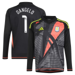 aston villa wsl adidas goalkeeper shirt 2024-25 – long sleeve – kids with d8217angelo 1 printing Collection - Aston Villa Fan Shop Official Gear