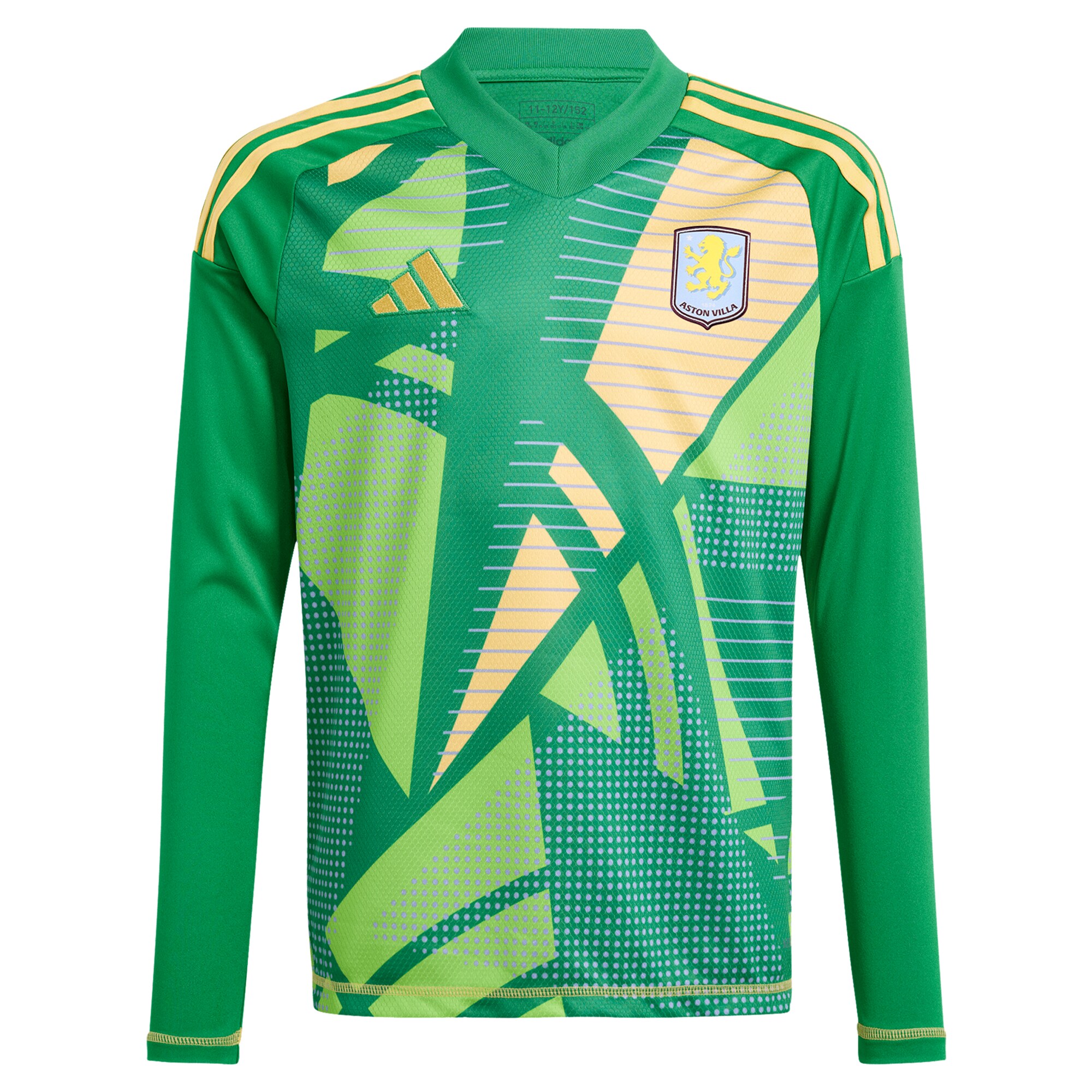 aston villa wsl adidas goalkeeper shirt 2024-25 – long sleeve – kids with dangelo 1 printing – 202712206-01 Collection - Aston Villa Fan Shop Official Gear