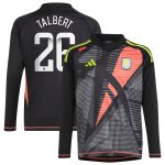 aston villa wsl adidas goalkeeper shirt 2024-25 – long sleeve – kids with talbert 26 printing Collection – Aston Villa Fan Shop Official Gear Collection - Aston Villa Fan Shop Official Gear