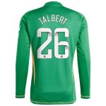 aston villa wsl adidas goalkeeper shirt 2024-25 – long sleeve with talbert 26 printing 202849399 Collection – Aston Villa Fan Shop Official Gear Collection - Aston Villa Fan Shop Official Gear