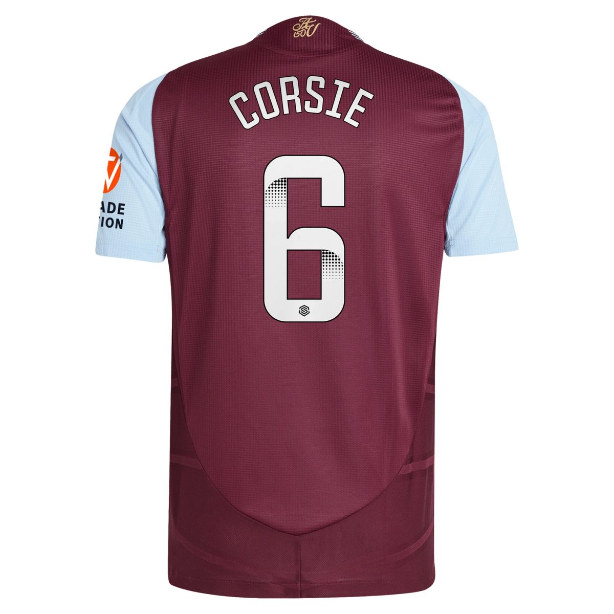 aston villa wsl adidas home authentic shirt 2024-25 with corsie 6 printing Collection - Aston Villa Fan Shop Official Gear