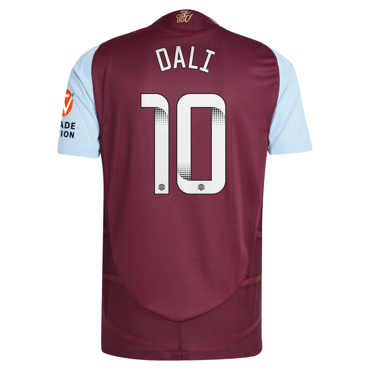 aston villa wsl adidas home authentic shirt 2024-25 with dali 10 printing Collection - Aston Villa Fan Shop Official Gear