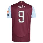 aston villa wsl adidas home authentic shirt 2024-25 with daly 9 printing Collection - Aston Villa Fan Shop Official Gear