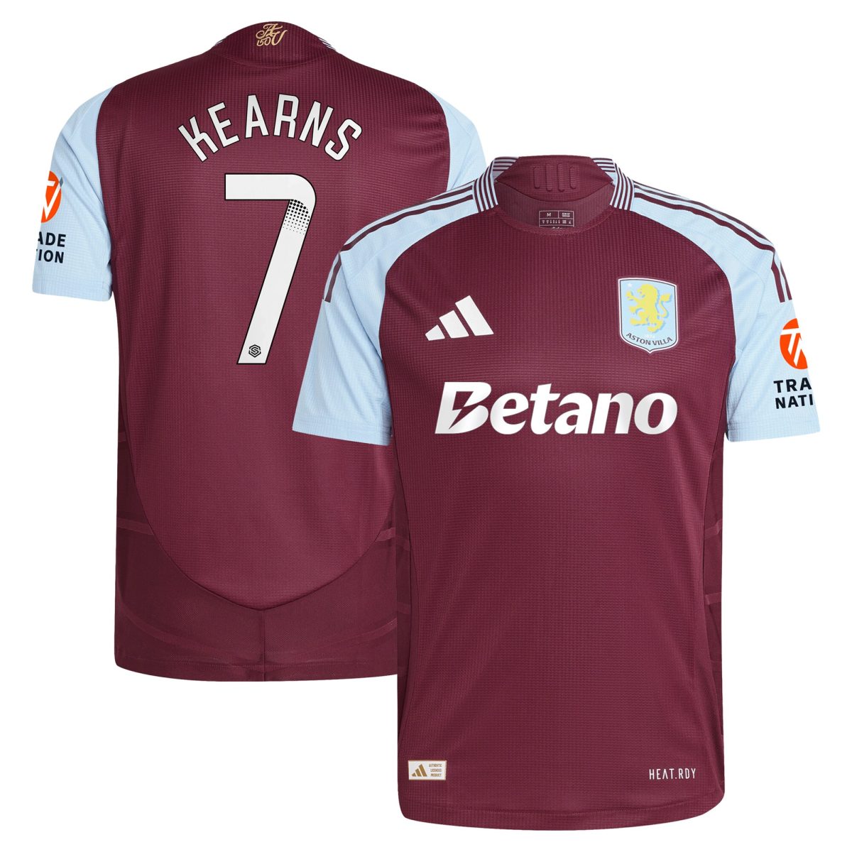 aston villa wsl adidas home authentic shirt 2024-25 with kearns 7 printing Collection – Aston Villa Fan Shop Official Gear Collection - Aston Villa Fan Shop Official Gear