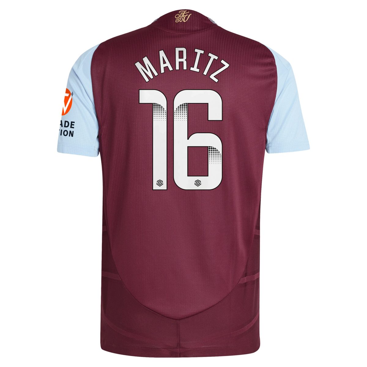 aston villa wsl adidas home authentic shirt 2024-25 with maritz 26 printing Collection - Aston Villa Fan Shop Official Gear