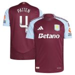 aston villa wsl adidas home authentic shirt 2024-25 with patten 4 printing Collection - Aston Villa Fan Shop Official Gear