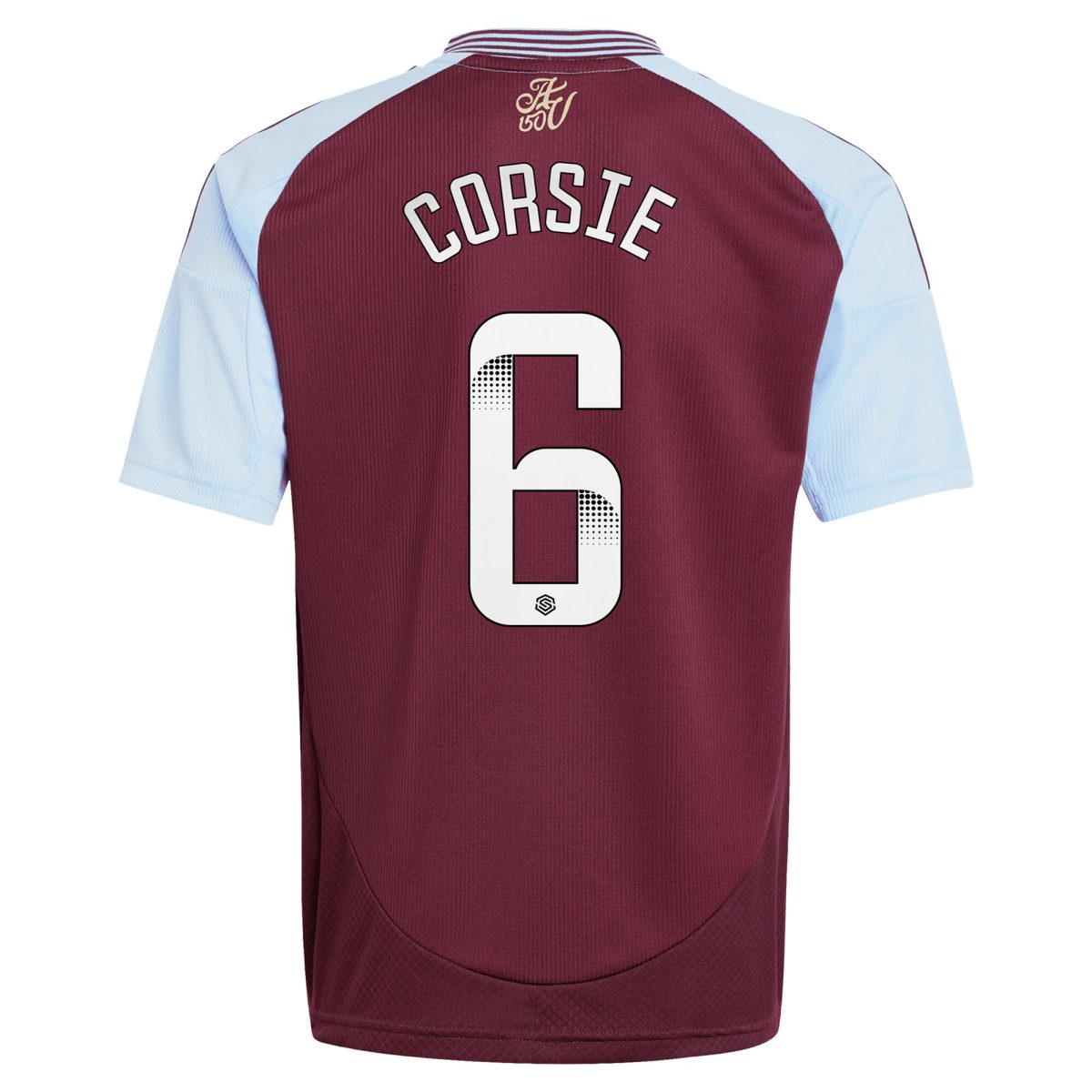 aston villa wsl adidas home shirt 2024-25 – kids with corsie 6 printing Collection - Aston Villa Fan Shop Official Gear