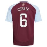 aston villa wsl adidas home shirt 2024-25 – kids with corsie 6 printing Collection - Aston Villa Fan Shop Official Gear