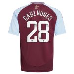 aston villa wsl adidas home shirt 2024-25 – kids with gabi nunes 28 printing Collection - Aston Villa Fan Shop Official Gear