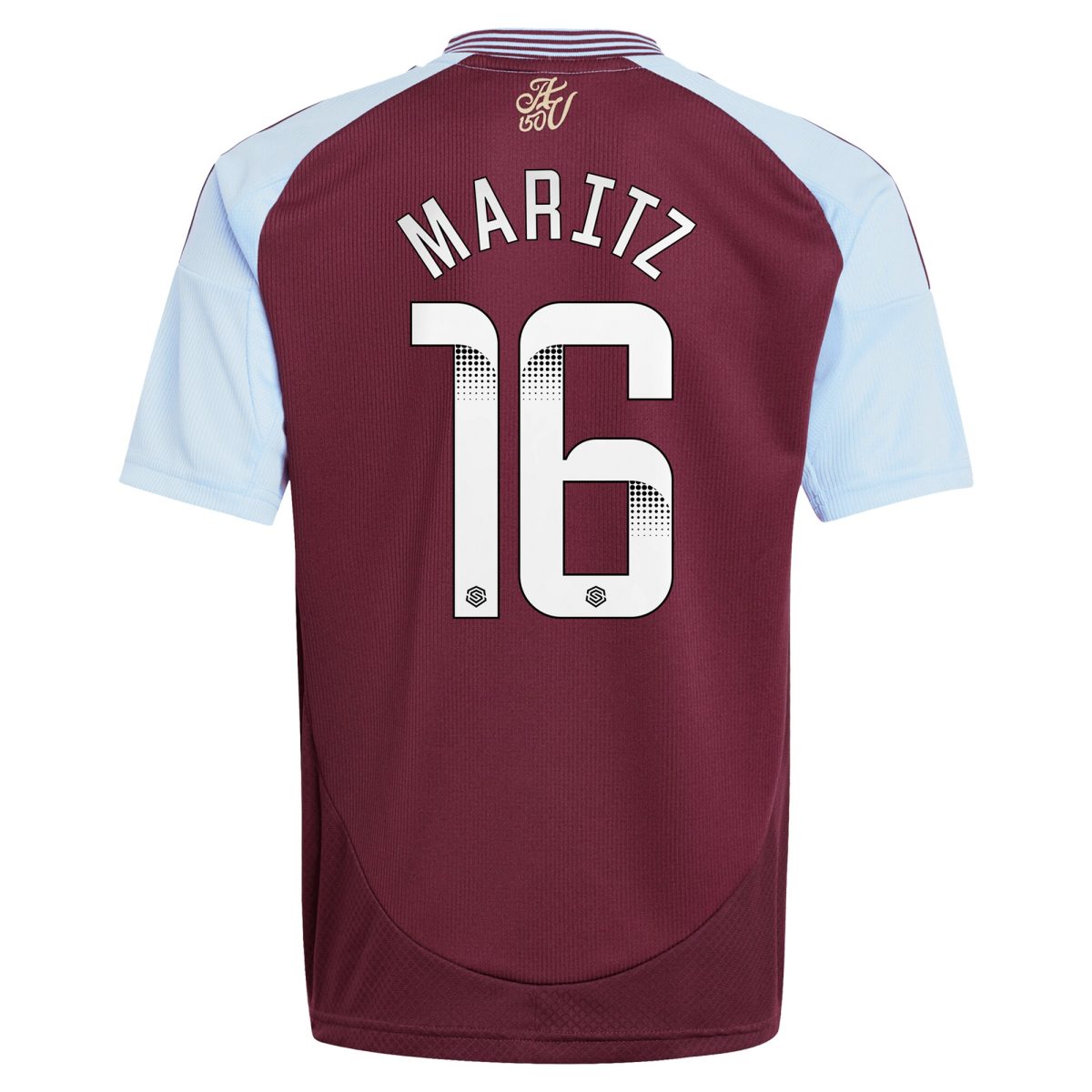 aston villa wsl adidas home shirt 2024-25 – kids with maritz 26 printing Collection - Aston Villa Fan Shop Official Gear