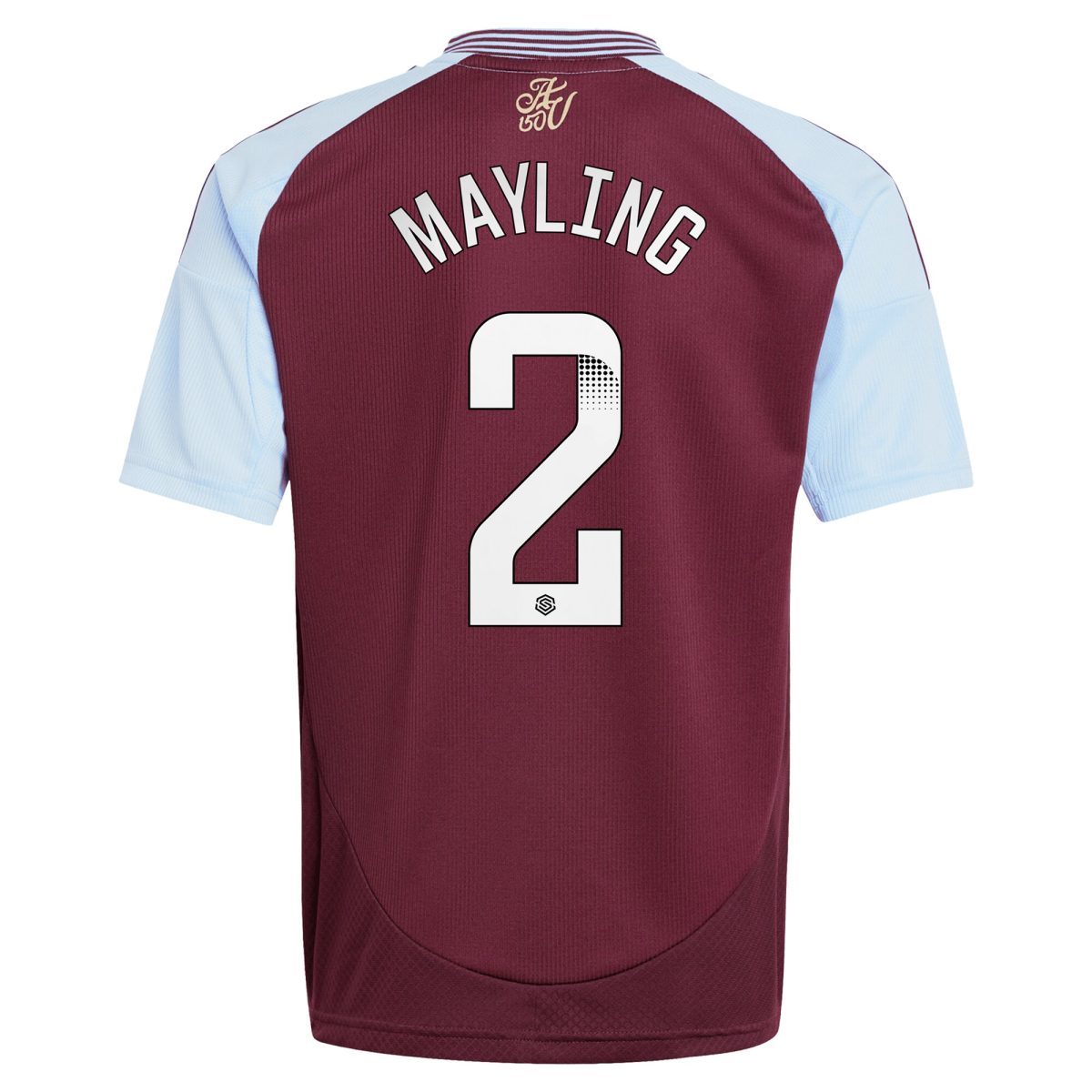aston villa wsl adidas home shirt 2024-25 – kids with mayling 2 printing Collection - Aston Villa Fan Shop Official Gear