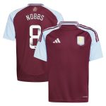 aston villa wsl adidas home shirt 2024-25 – kids with nobbs 8 printing Collection - Aston Villa Fan Shop Official Gear