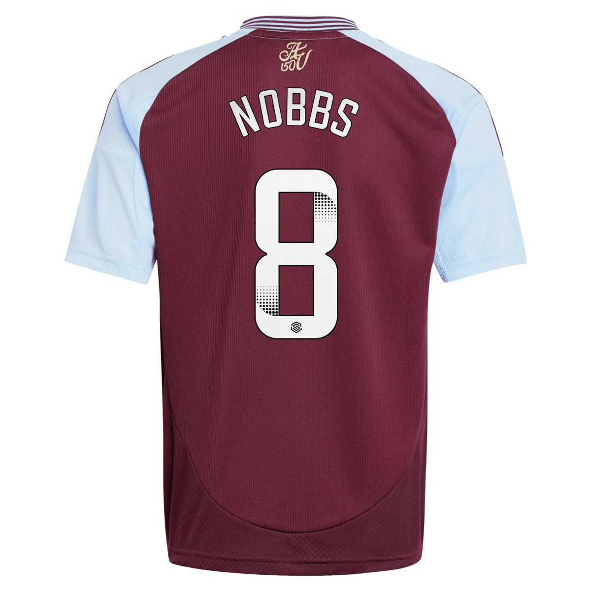 aston villa wsl adidas home shirt 2024-25 – kids with nobbs 8 printing Collection - Aston Villa Fan Shop Official Gear