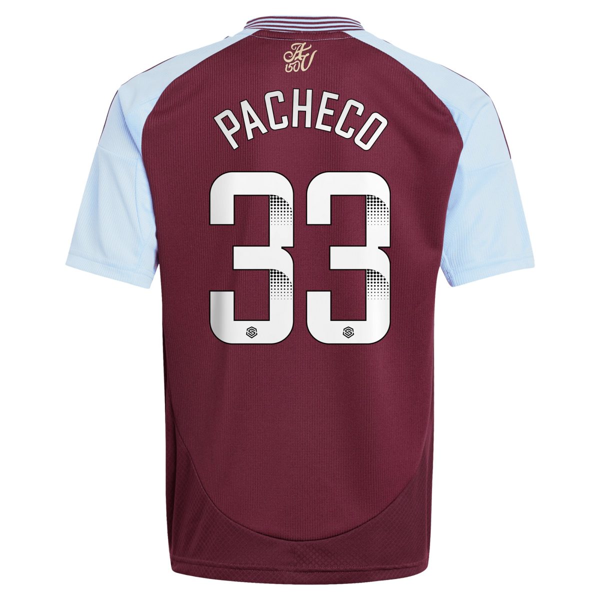 aston villa wsl adidas home shirt 2024-25 – kids with pacheco 33 printing Collection - Aston Villa Fan Shop Official Gear