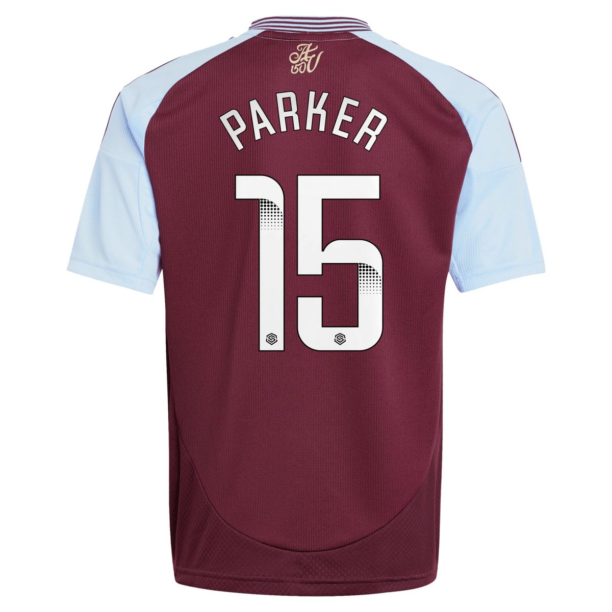 aston villa wsl adidas home shirt 2024-25 – kids with parker 15 printing Collection - Aston Villa Fan Shop Official Gear