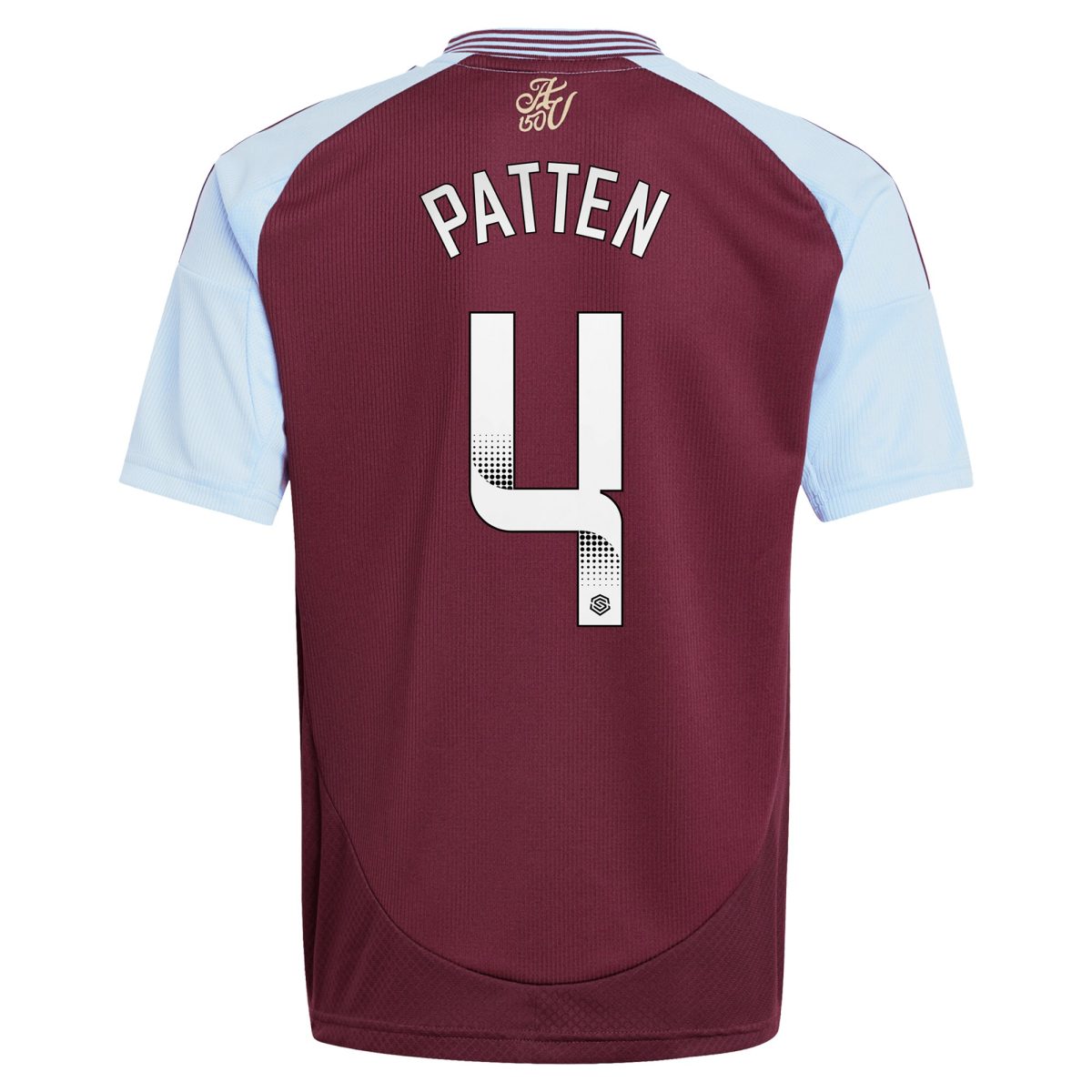aston villa wsl adidas home shirt 2024-25 – kids with patten 4 printing Collection - Aston Villa Fan Shop Official Gear