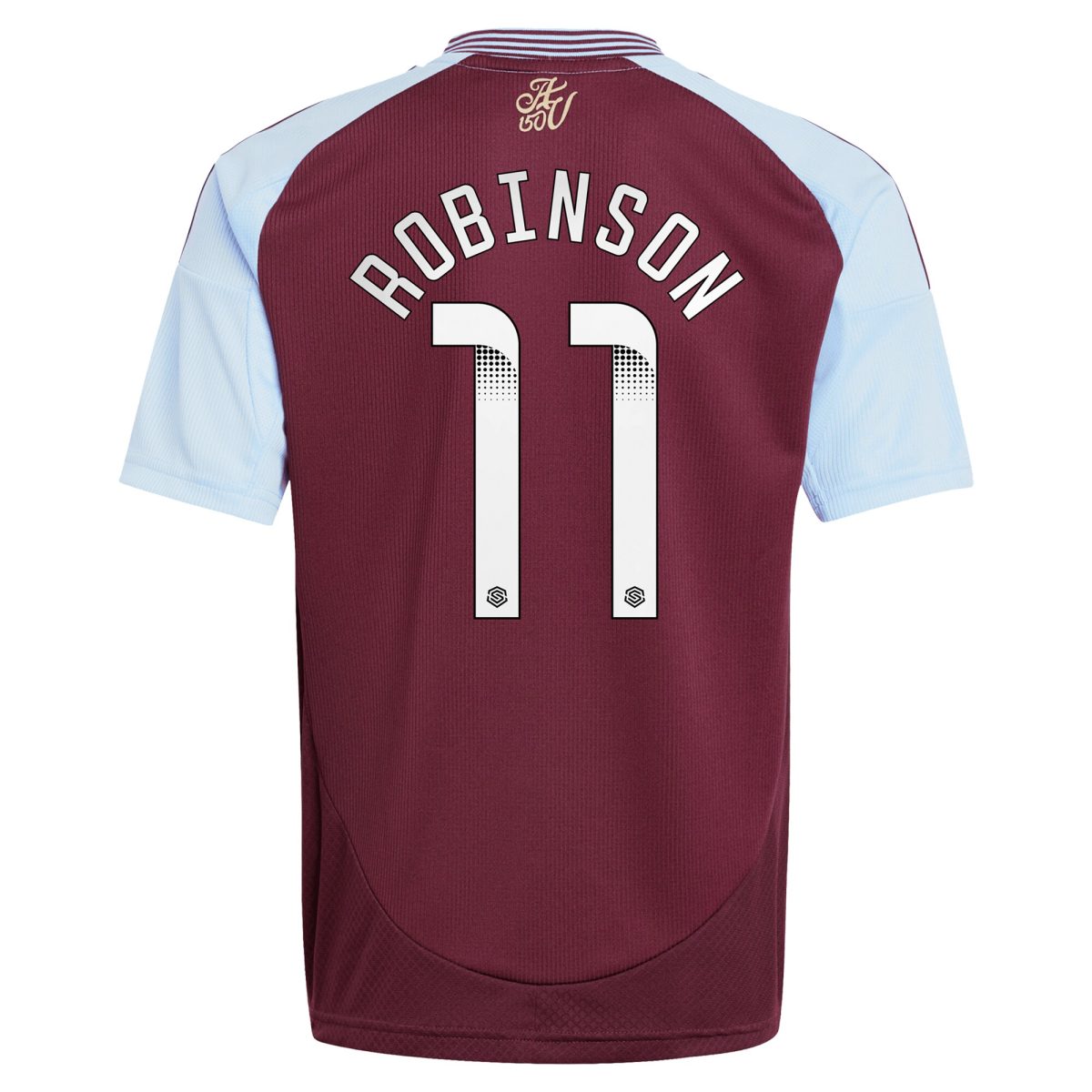 aston villa wsl adidas home shirt 2024-25 – kids with robinson 11 printing Collection - Aston Villa Fan Shop Official Gear