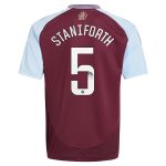 aston villa wsl adidas home shirt 2024-25 – kids with staniforth 5 printing Collection - Aston Villa Fan Shop Official Gear