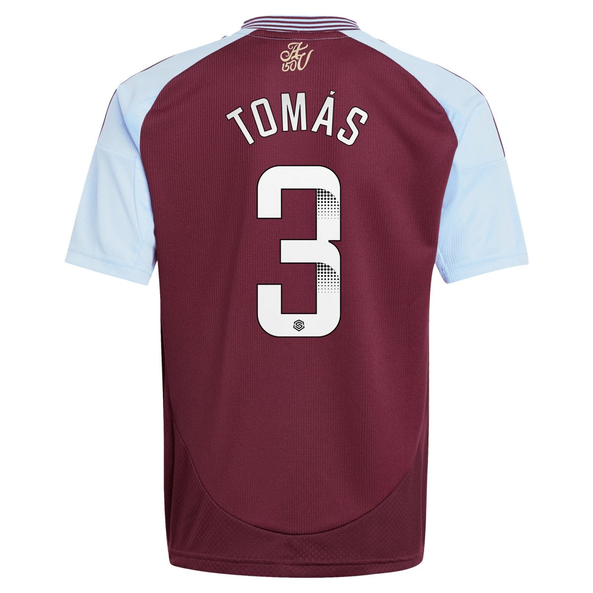 aston villa wsl adidas home shirt 2024-25 – kids with tomás 3 printing Collection - Aston Villa Fan Shop Official Gear