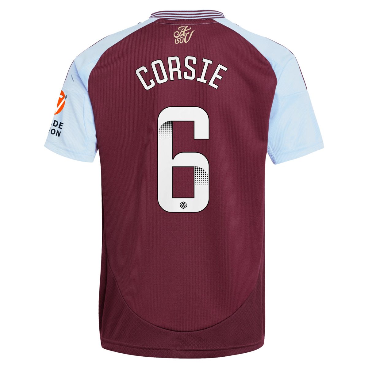 aston villa wsl adidas home shirt 2024-25 with corsie 6 printing Collection - Aston Villa Fan Shop Official Gear