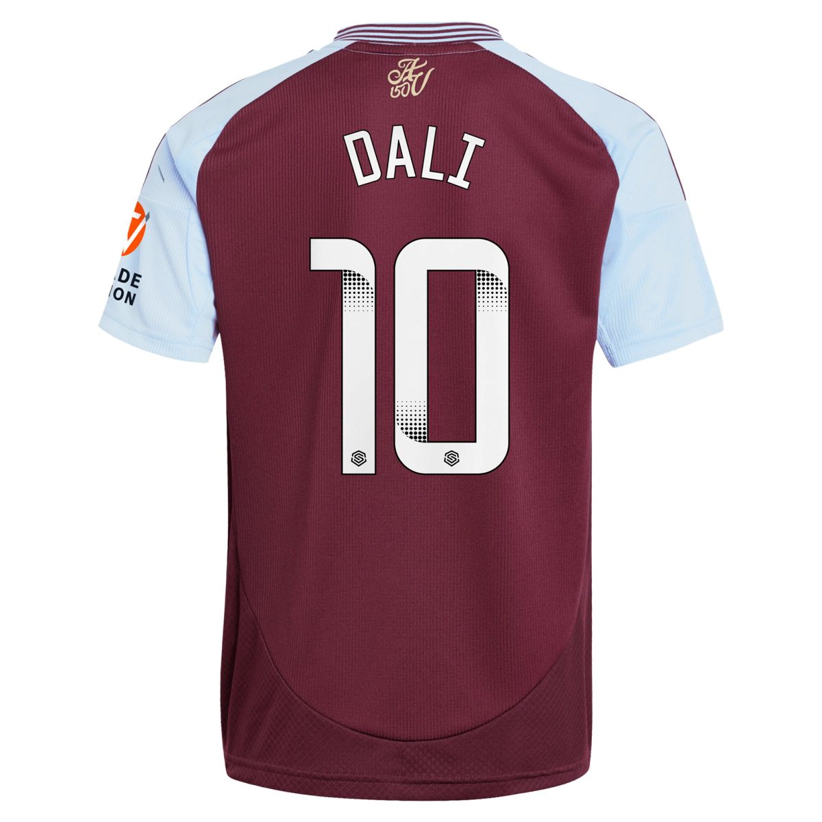 aston villa wsl adidas home shirt 2024-25 with dali 10 printing Collection - Aston Villa Fan Shop Official Gear