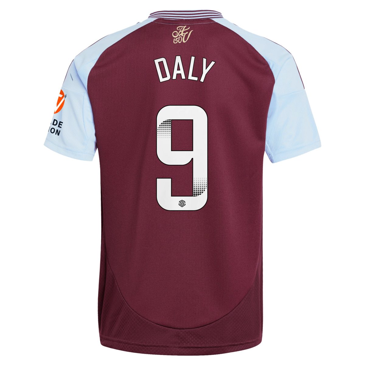 aston villa wsl adidas home shirt 2024-25 with daly 9 printing Collection - Aston Villa Fan Shop Official Gear